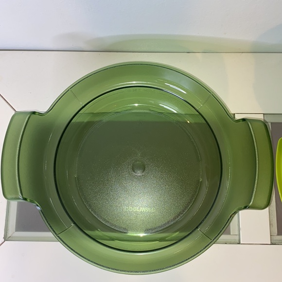 Tupperware Smart Stack Steamer Complete 5 Piece Set Green - Picture 11 of 13